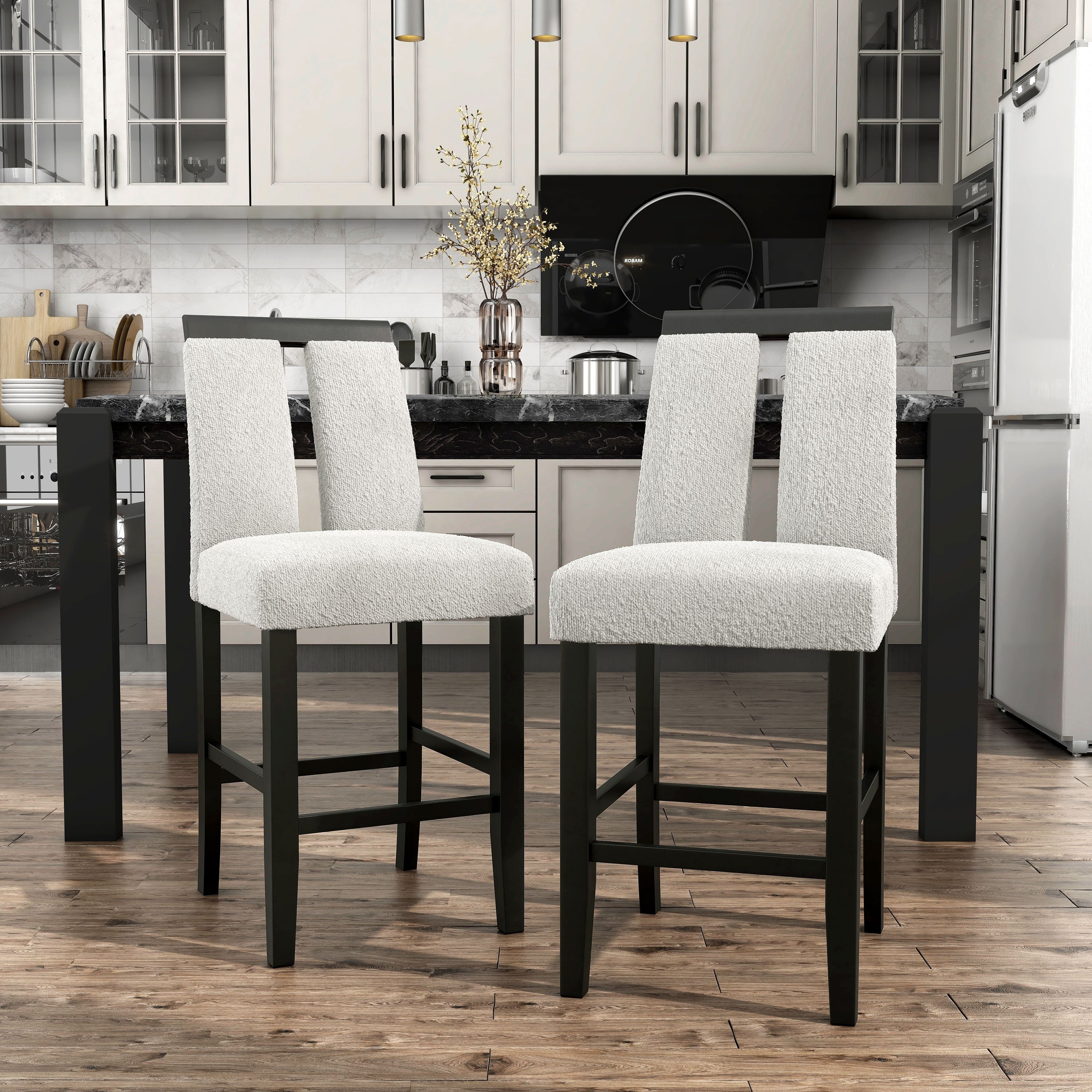 Strick Bolton Lange Two Tone Counter Height Chair Set Of 2