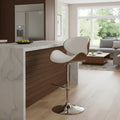 Strick Bolton Lega Modern Adjustable Swivel Barstool
