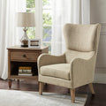 Strick Bolton Mitoraj Grey Swoop Wing Chair