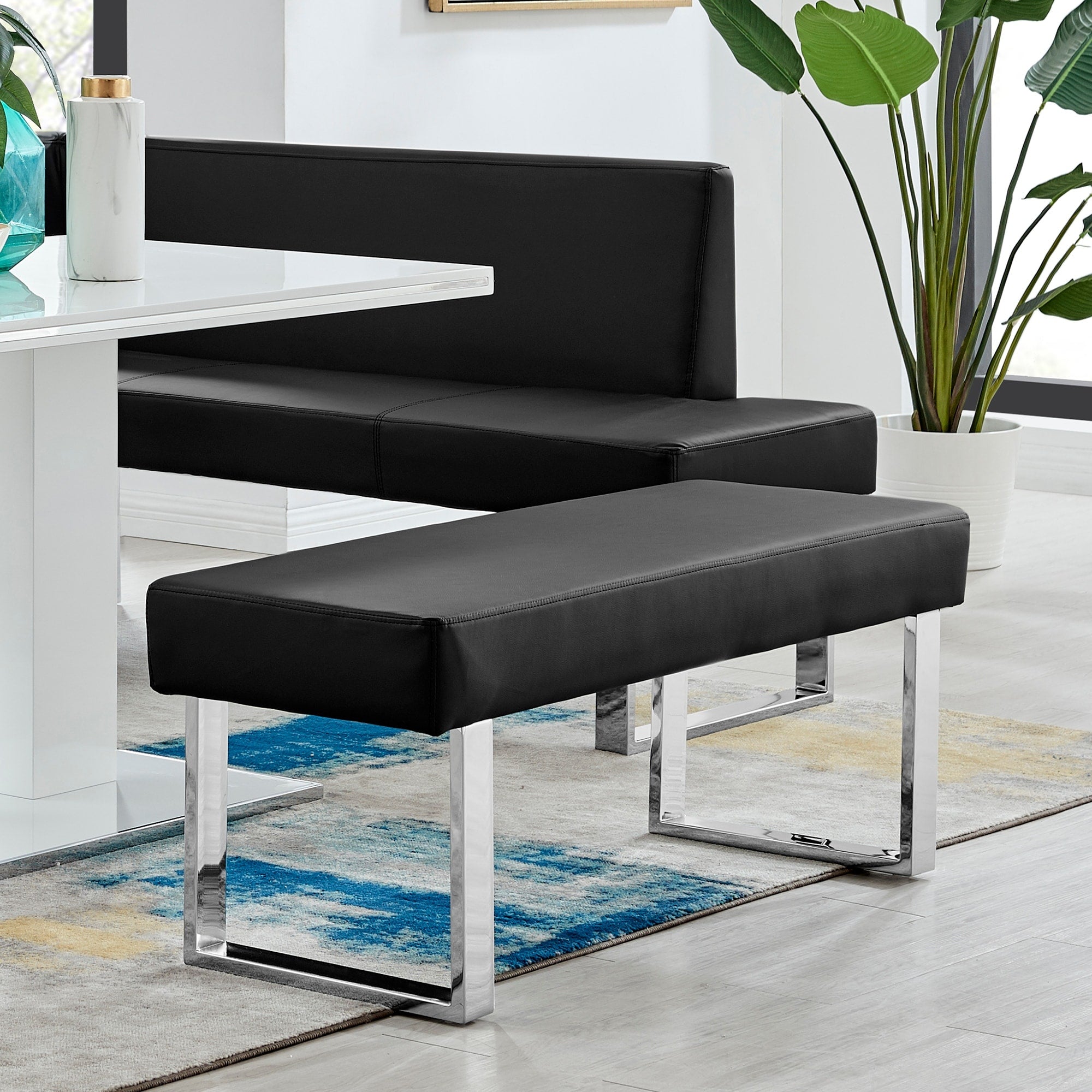 Strick Bolton Tillmans Leather Bench