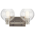 Strick Bolton Oakley Brushed Nickel 2 Light Vanity