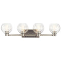 Strick Bolton Oakley Brushed Nickel 4 Light Vanity
