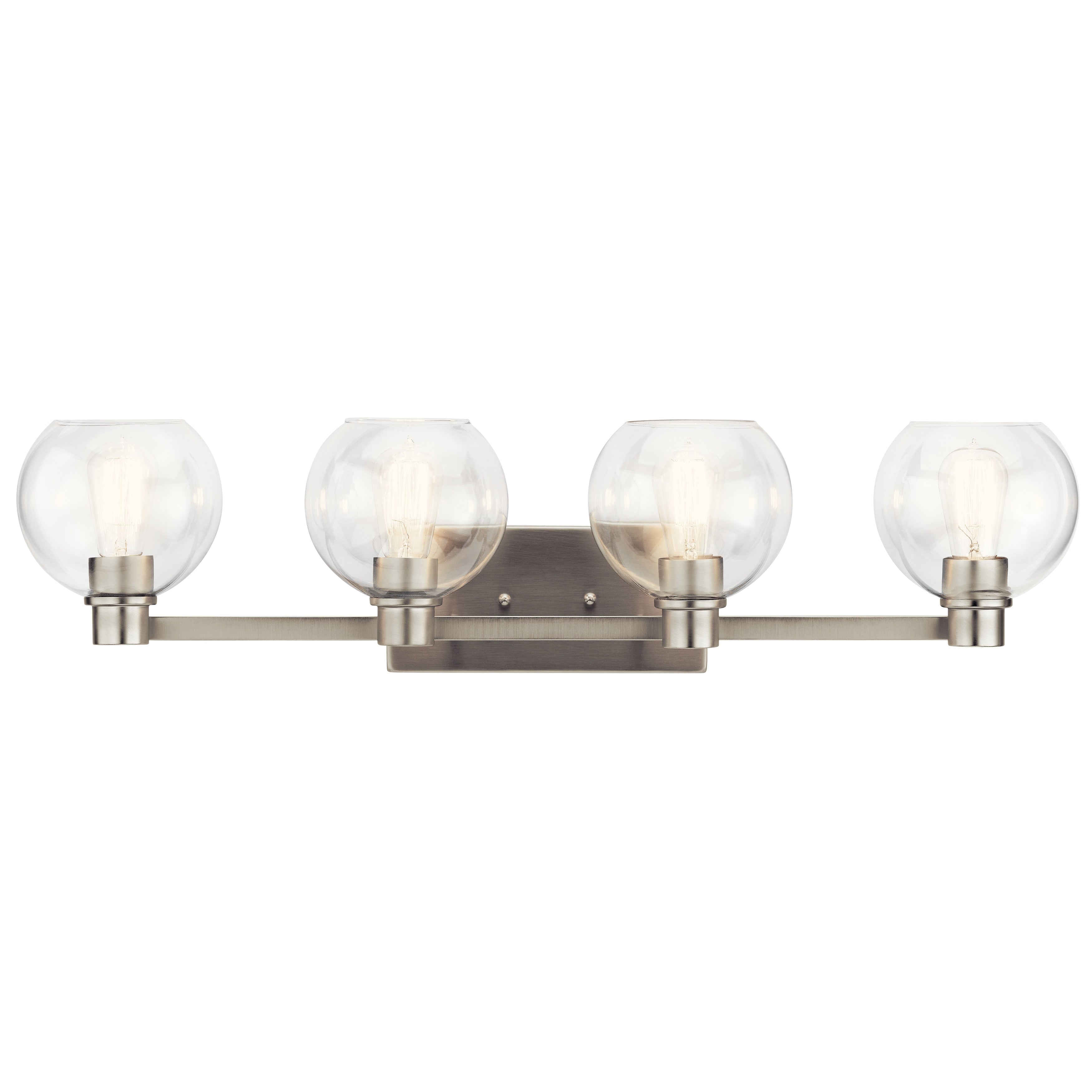 Strick Bolton Oakley Brushed Nickel 4 Light Vanity