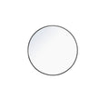 Strick Bolton Prine 32 Inch Metal Frame Round Mirror
