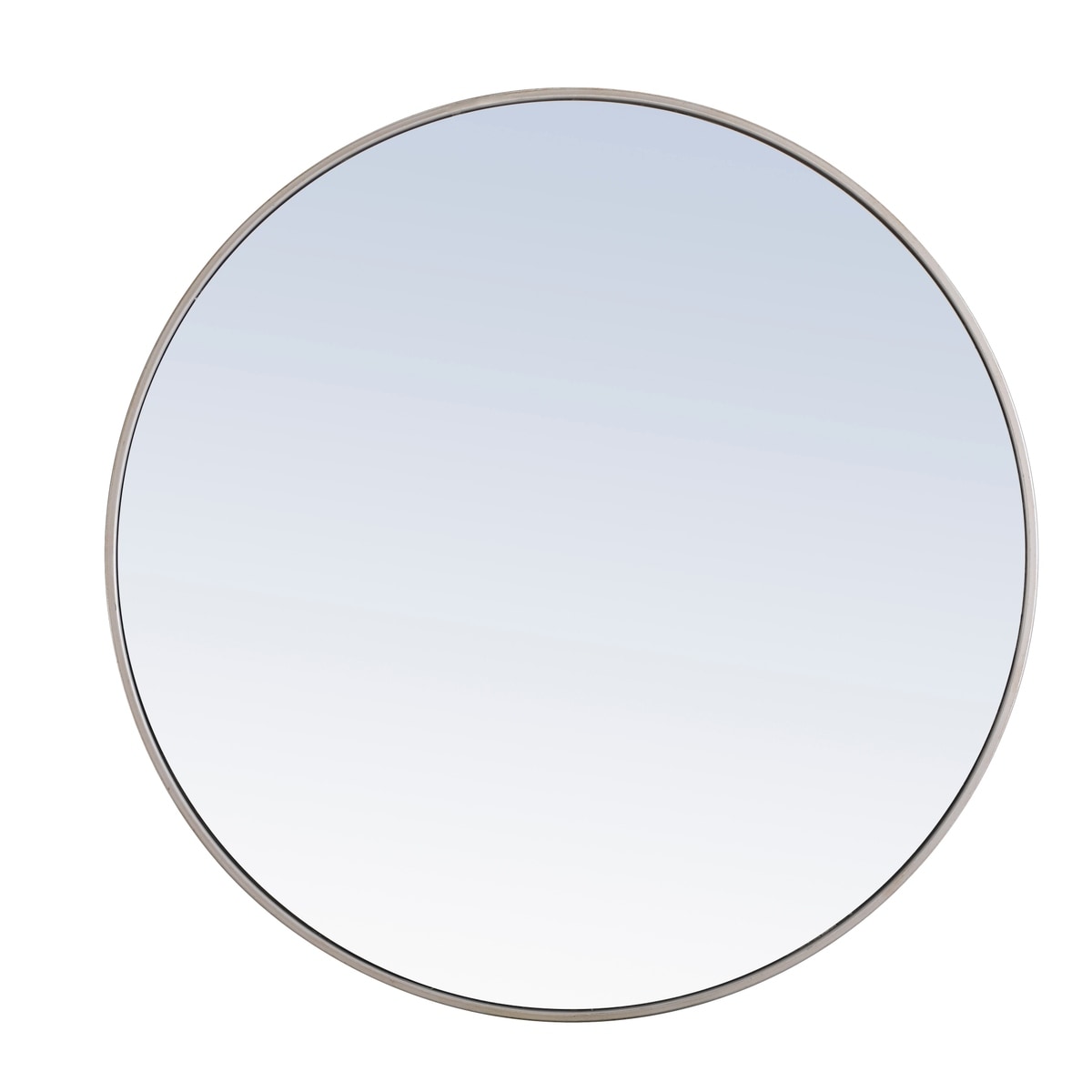 Strick Bolton Prine Metal Frame Round Mirror