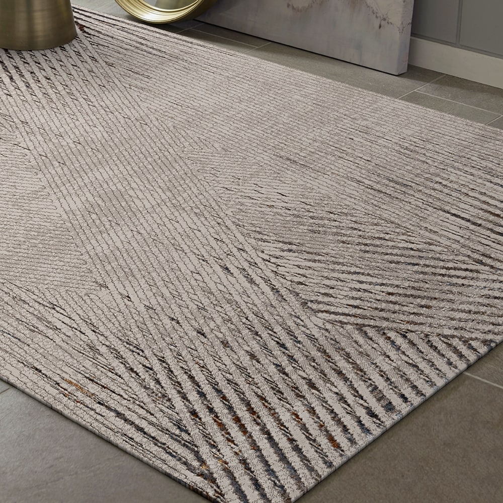 Strick Bolton Renew Abstract Geo Area Rug