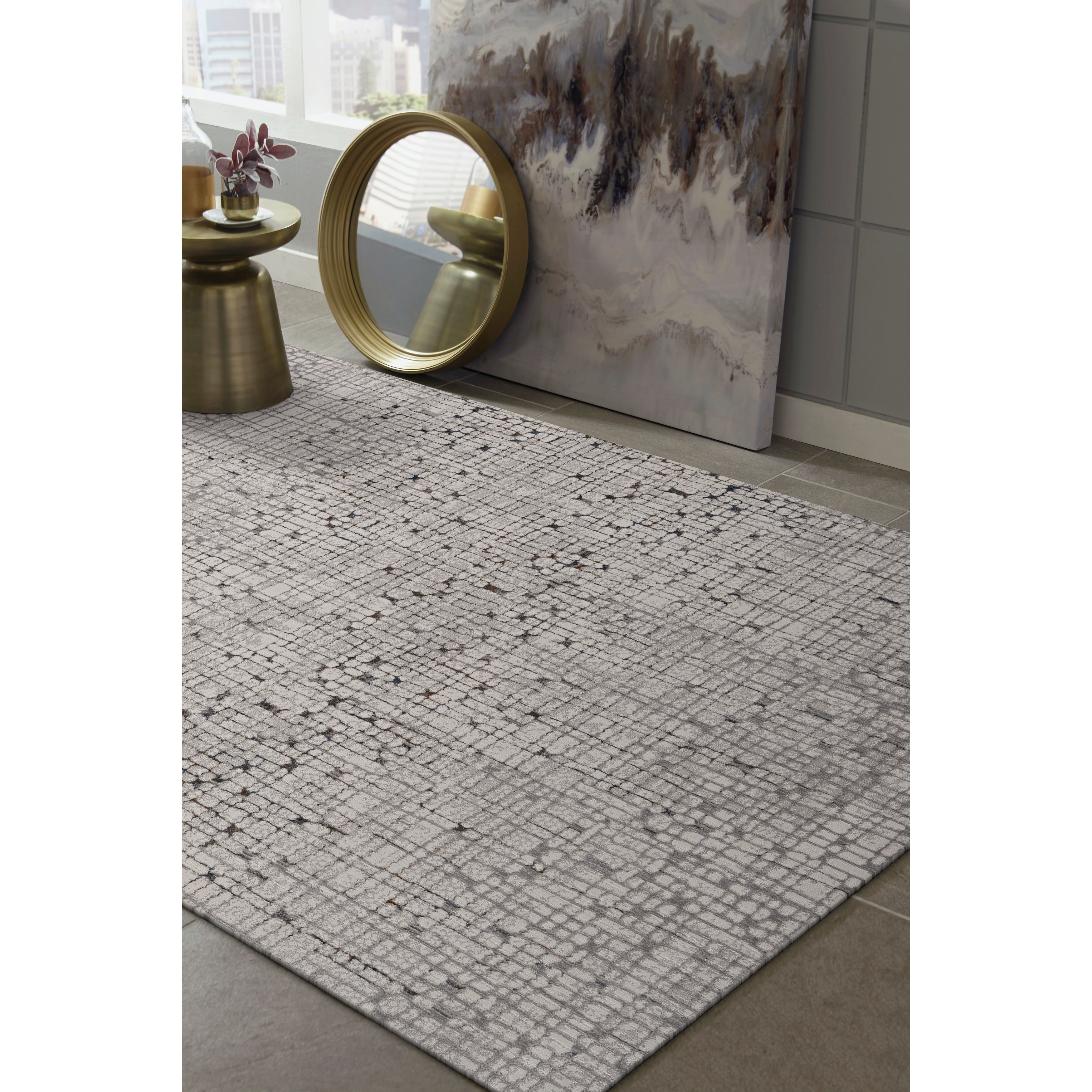 Strick Bolton Renew Mid Century Glam Area Rug
