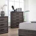Strick Bolton Rothwell Grey 5 Drawer Chest
