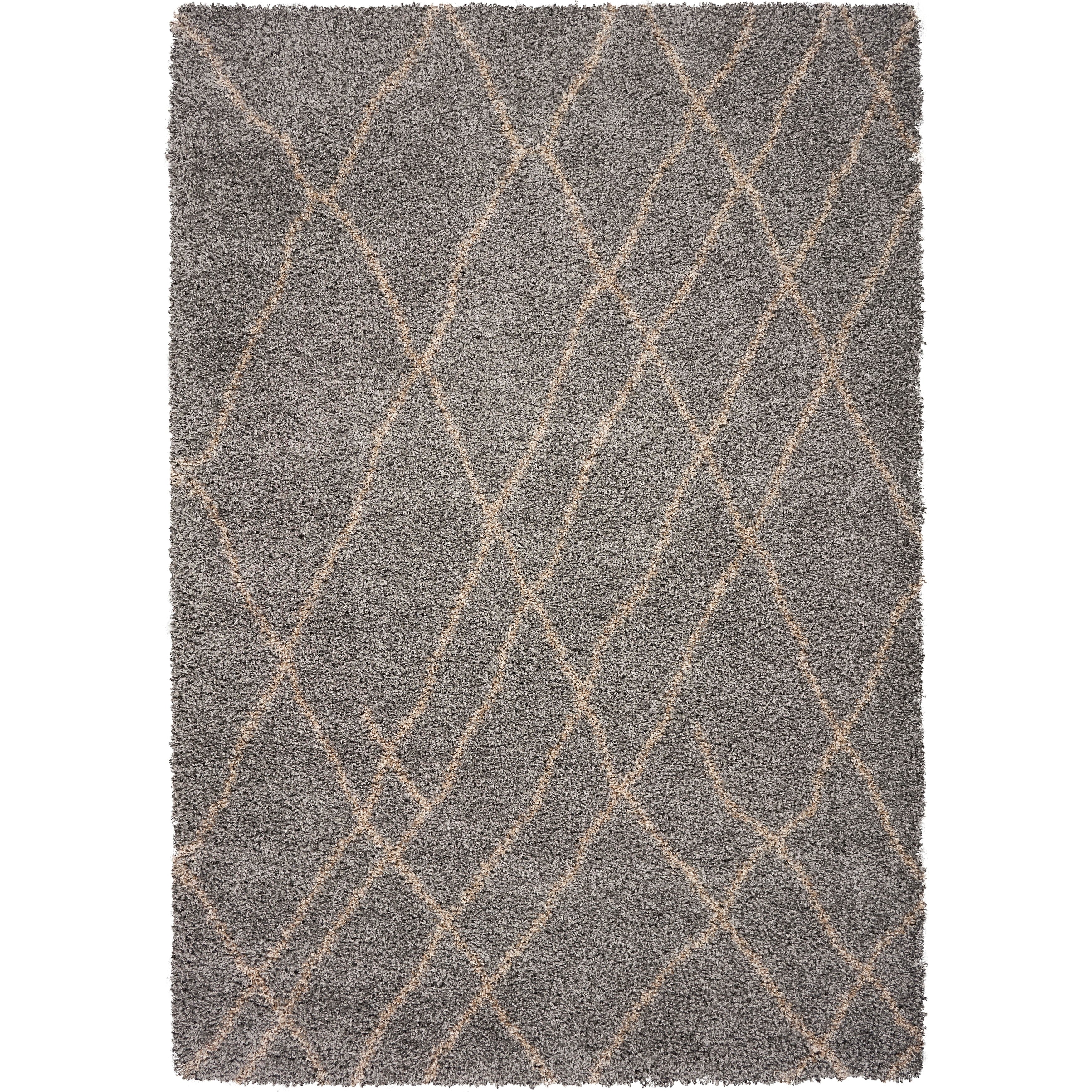 Strick Bolton Spina Abstract Diamond Plush Rug