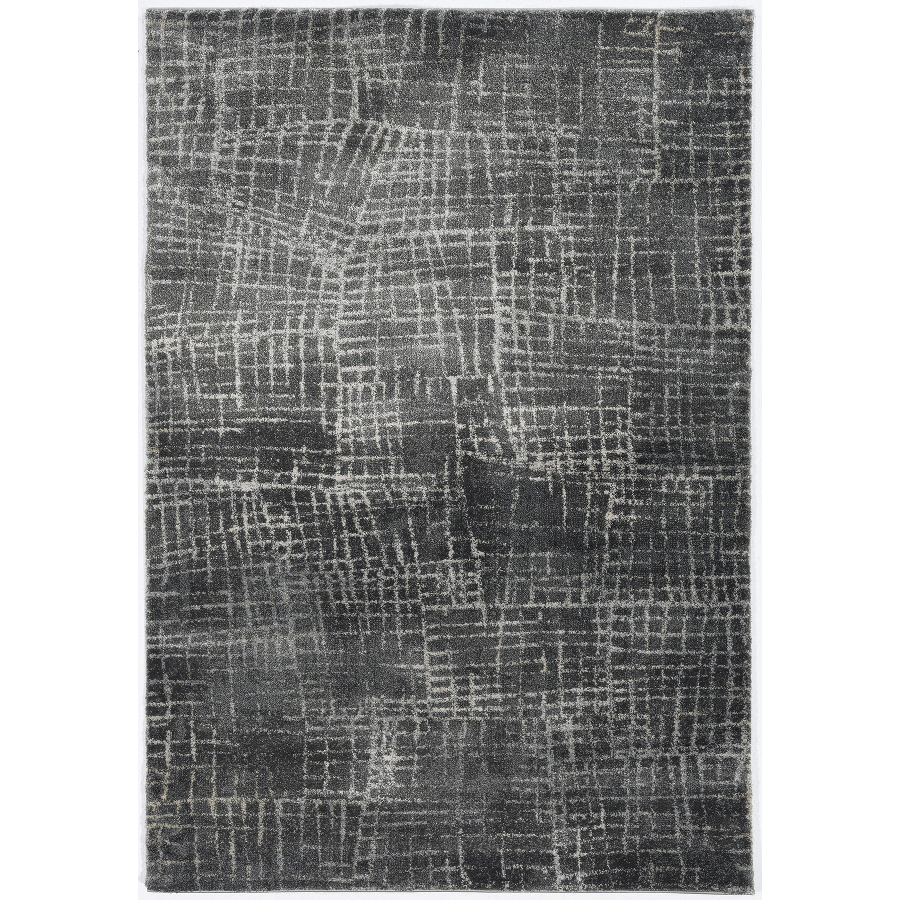 Strick Bolton Michaux Grey Abstract Area Rug