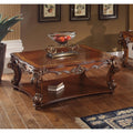 Striking Coffee Table Square Cherry