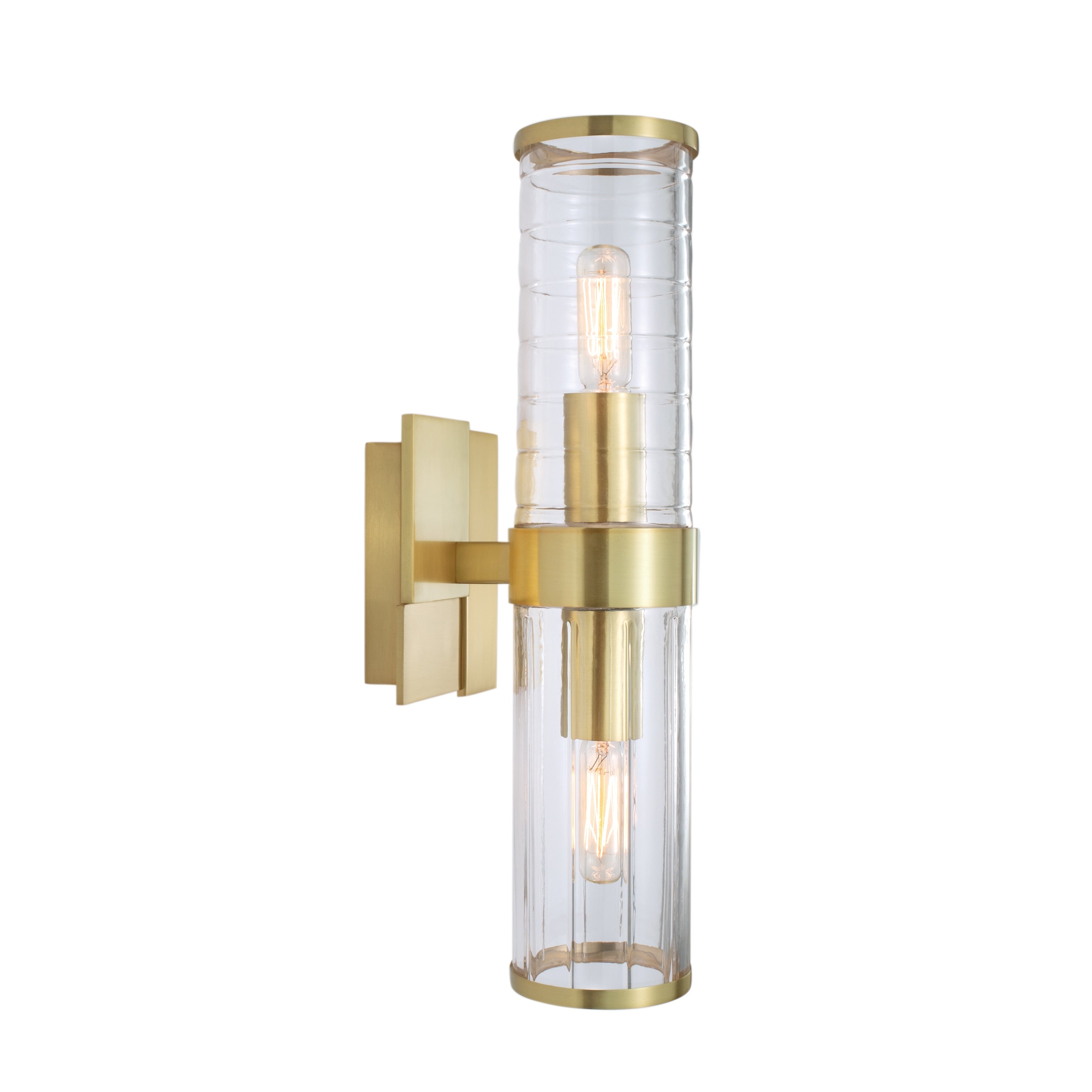 Stripe 15.25 High 2 Light Sconce