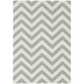 Striped Cheveron Grey 4X6 311 X 56