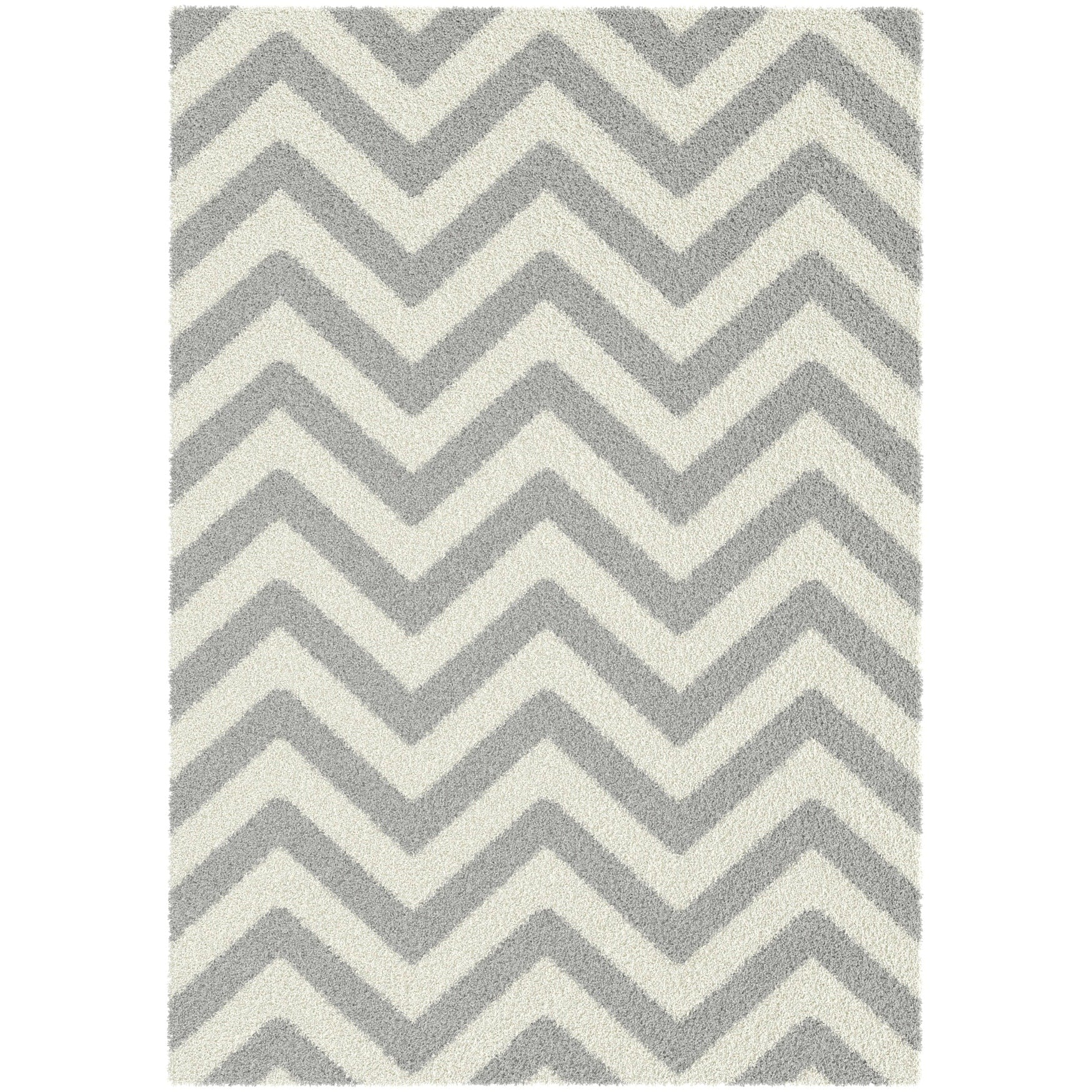 Striped Cheveron Grey 4X6 311 X 56