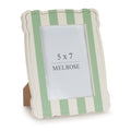 Striped Scalloped Photo Frame Set Of 2