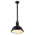The Gray Barn Cypress Ridge 1 Light Chandelier With Black Finish