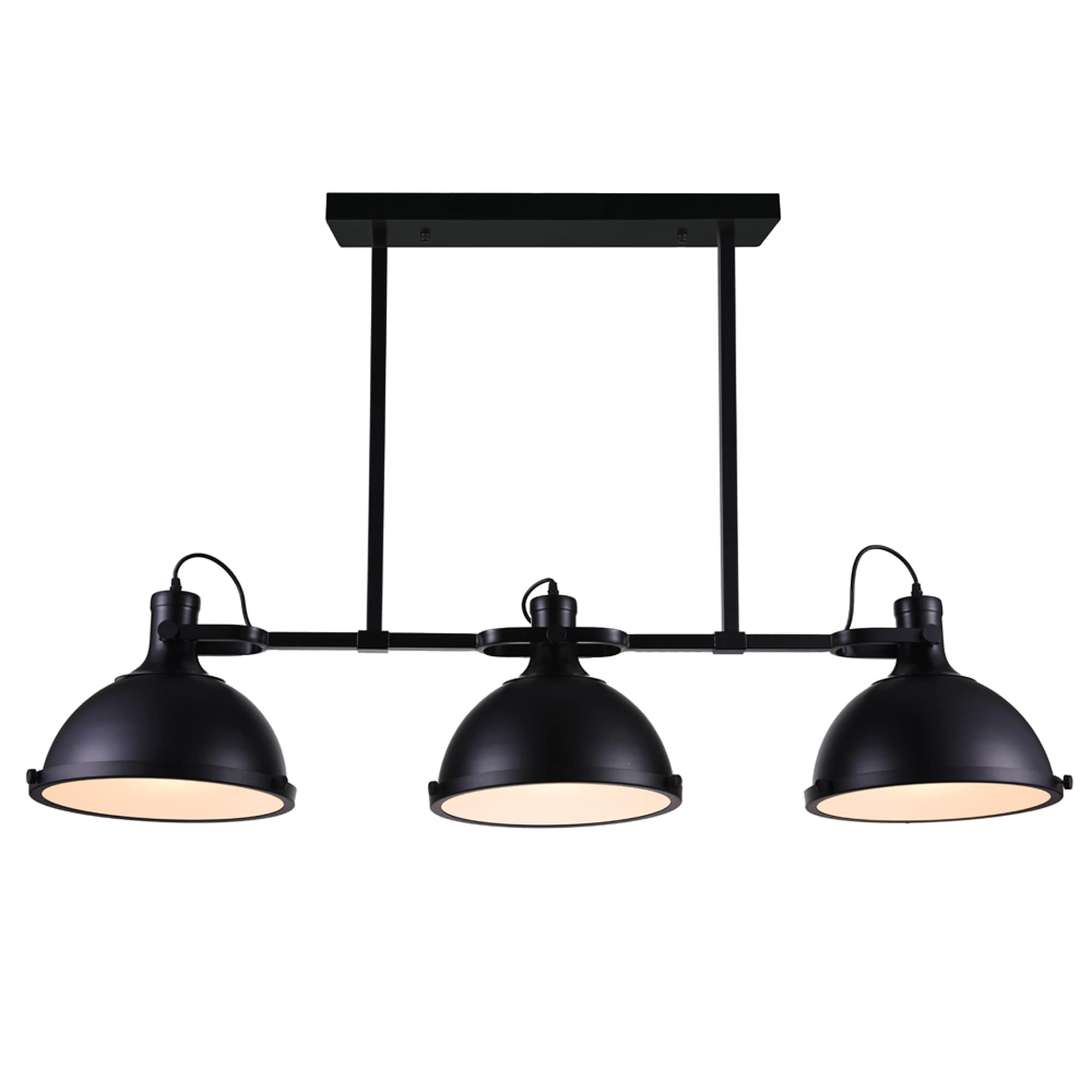 The Gray Barn Cypress Ridge 3 Light Chandelier With Black Finish