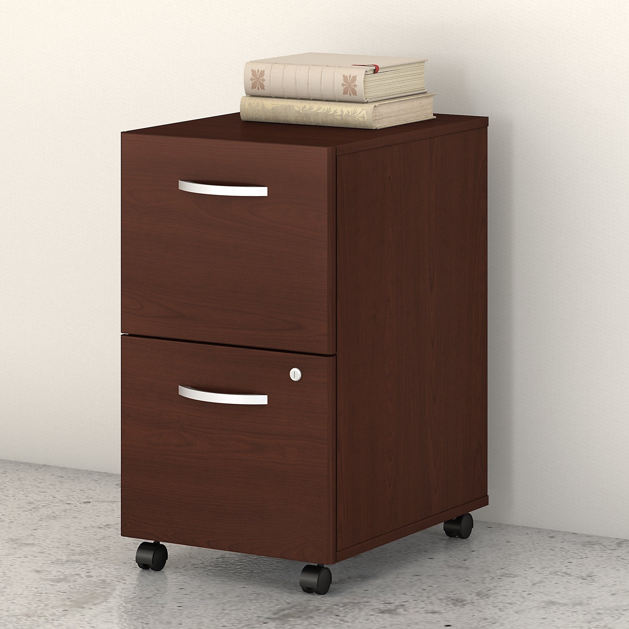 Studio C 2 Drawer Mobile File Cabinet By Bush Business Furniture