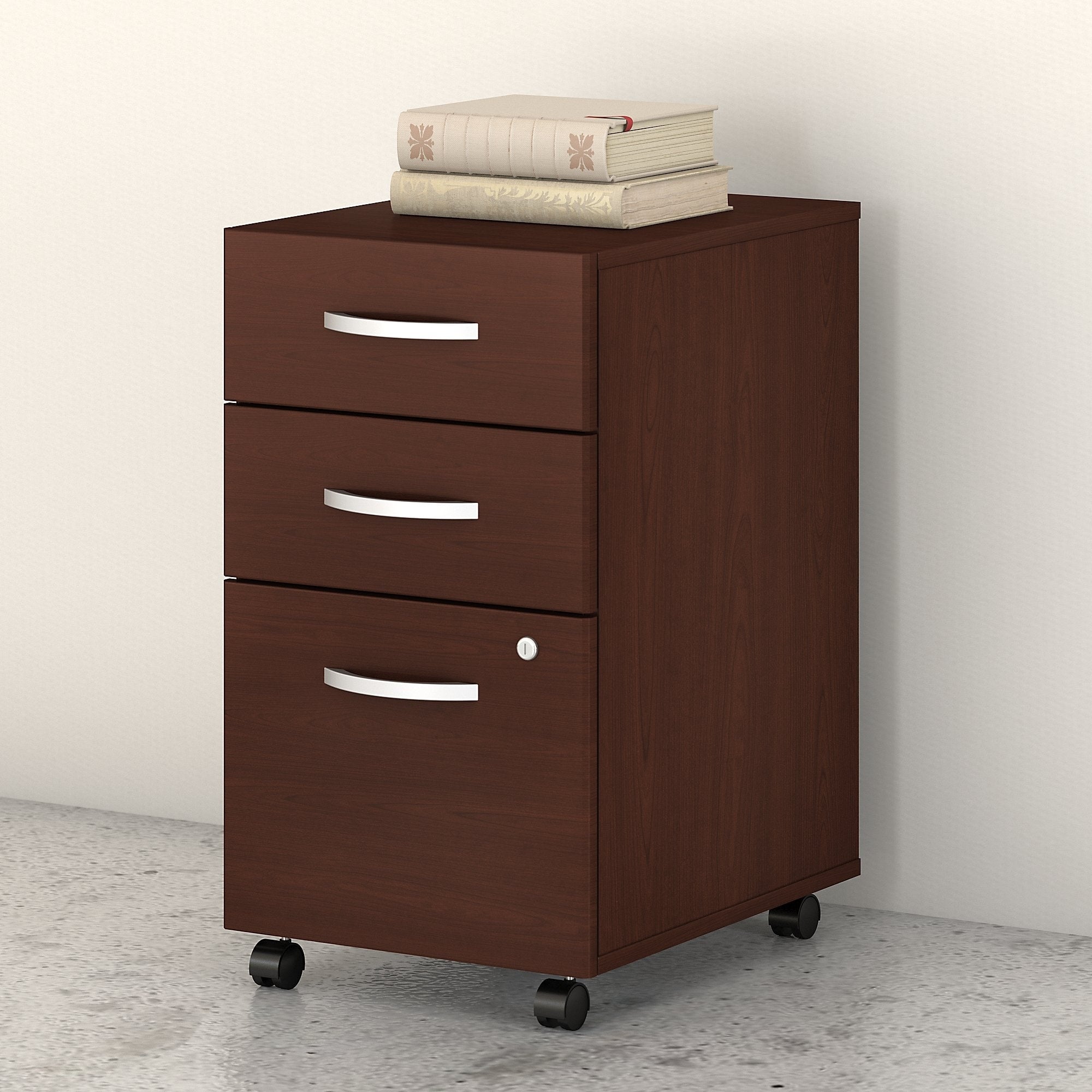 Studio C 3 Drawer Mobile File Cabinet By Bush Business Furniture
