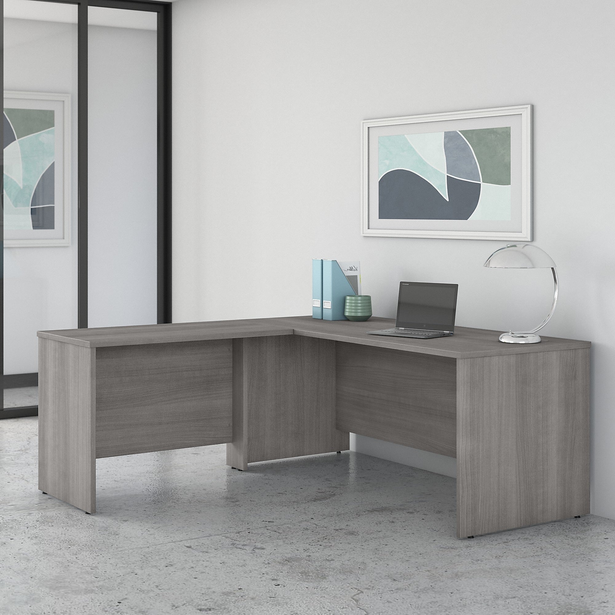 Studio C 72W L Shaped Desk With 42W Return By Bush Business Furniture