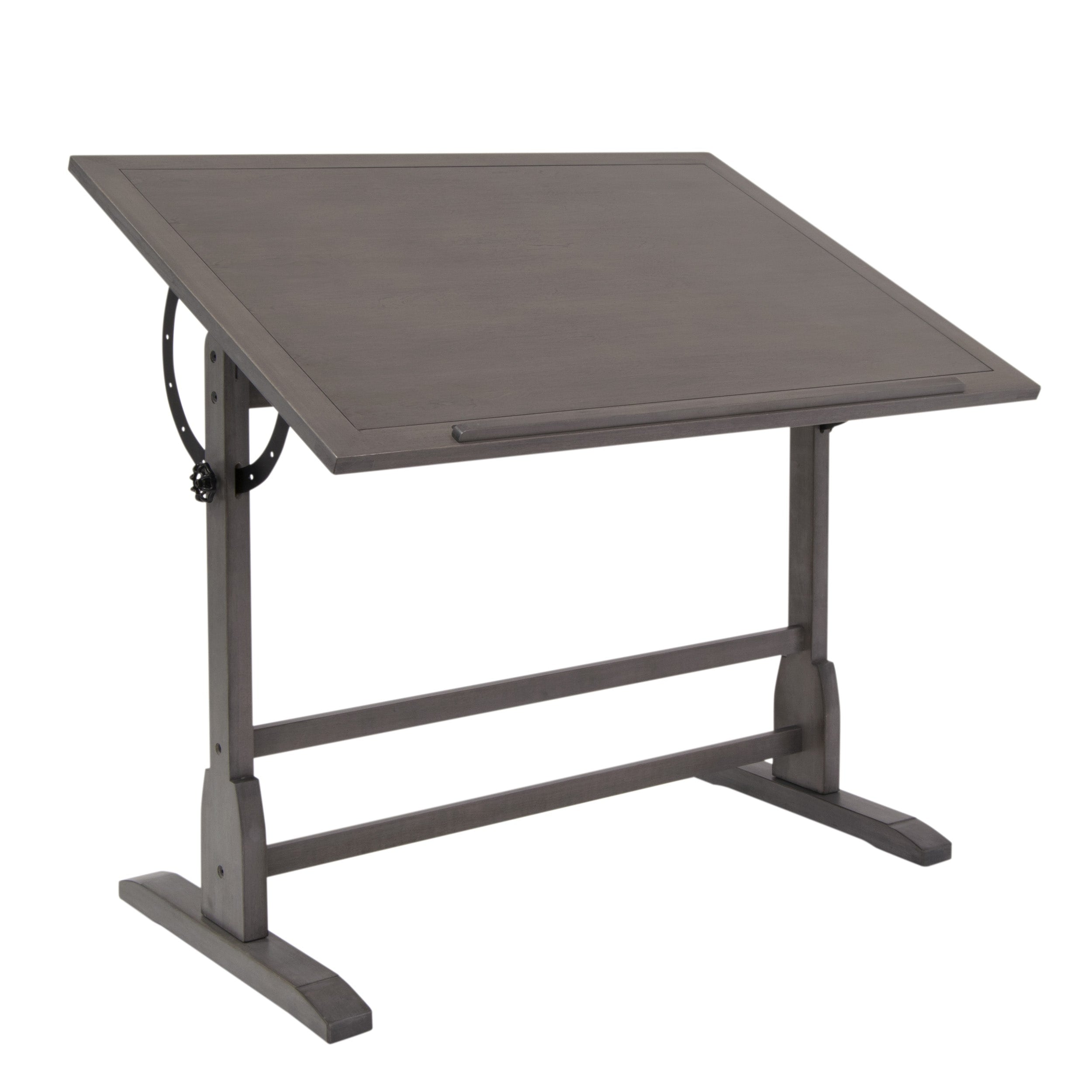 Studio Designs 42 Inch Classic Vintage Oak Wood Drafting Table