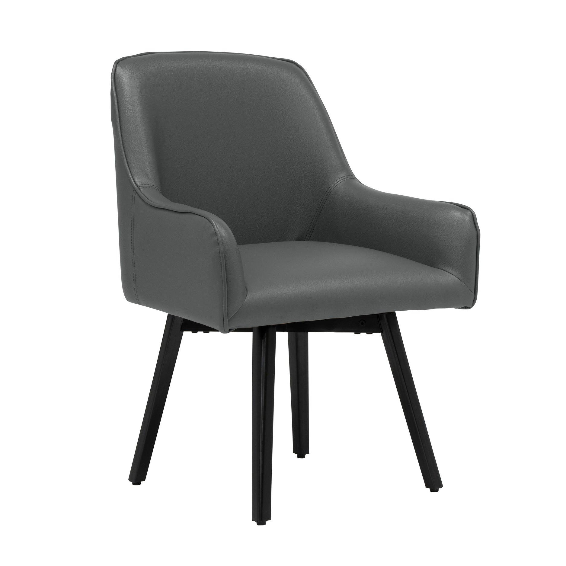 Studio Designs Home Spire Luxe Swivel Guest Dining Office Accent Chair With Arms