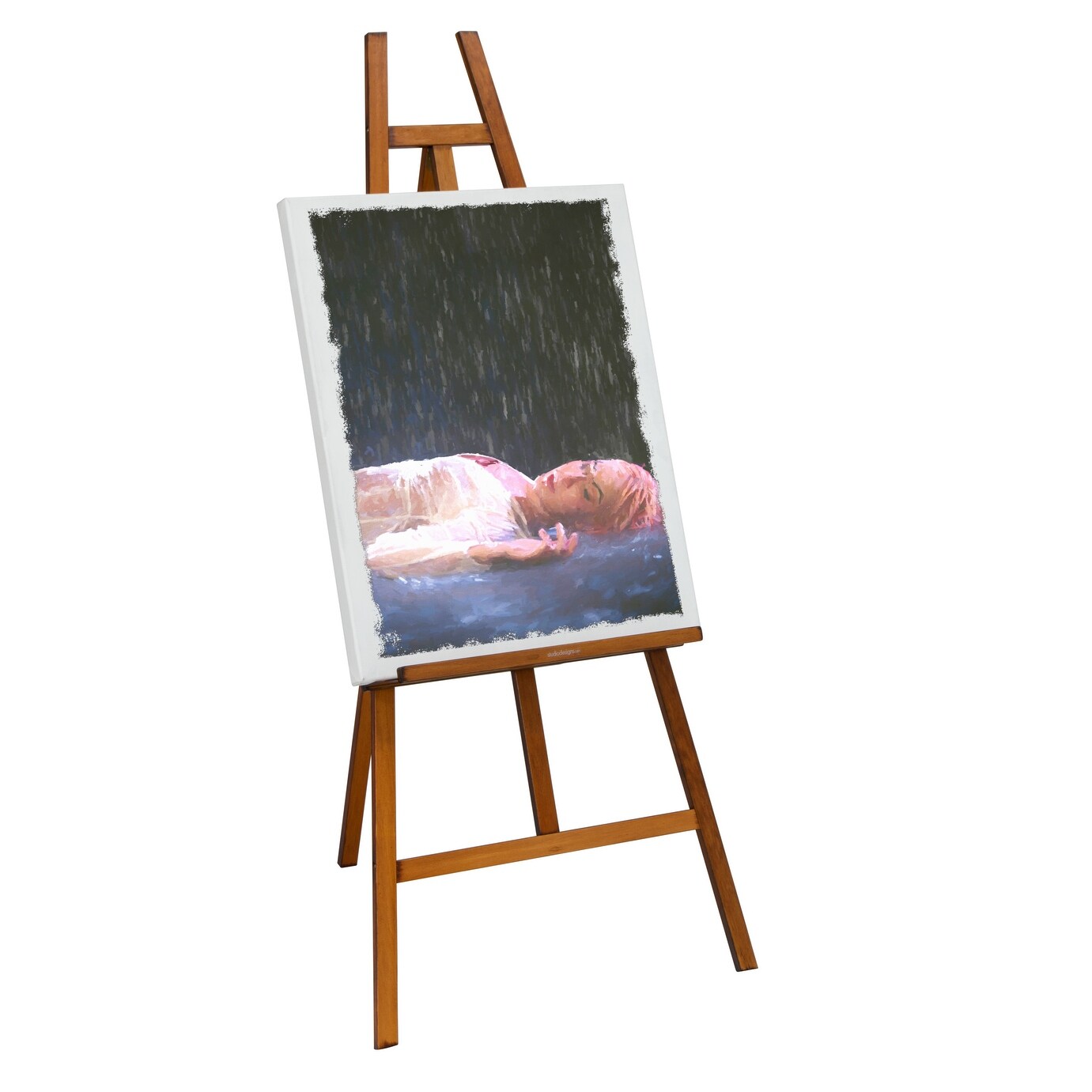 Studio Designs Heavy Duty Steel Museum Display And Art Lyre Easel 68 H N A