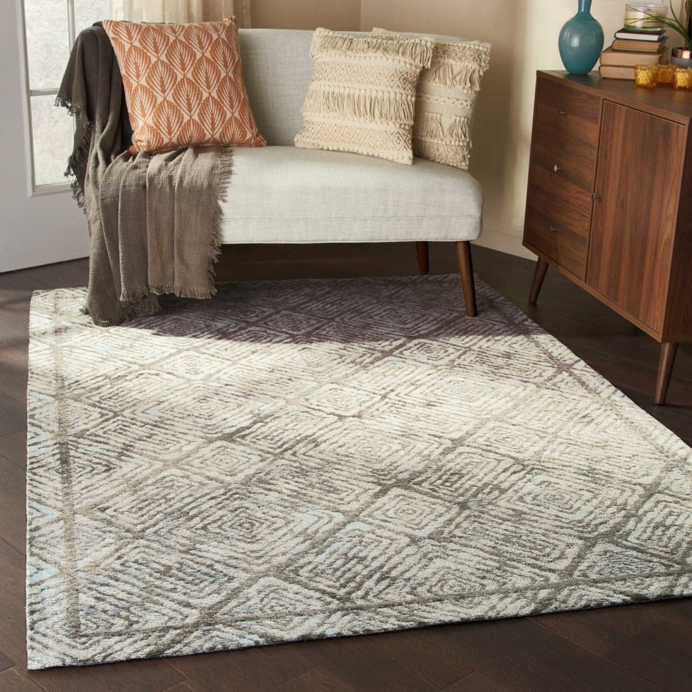 Studio Nyc Design Tide Fossil Beige Area Rug 5 X 7