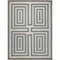 Studio Hand Tufted New Zealand Wool Ivory Black Area Rug