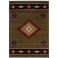 Copper Grove Allegheny Southwestern Country Runner Rug 110 X 76 Runner
