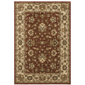 Updated Old World Persian Flair Red Ivory Rug 4 X 59 4 X 6