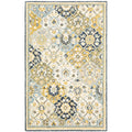 Ava Bohemian Blue Gold Area Rug