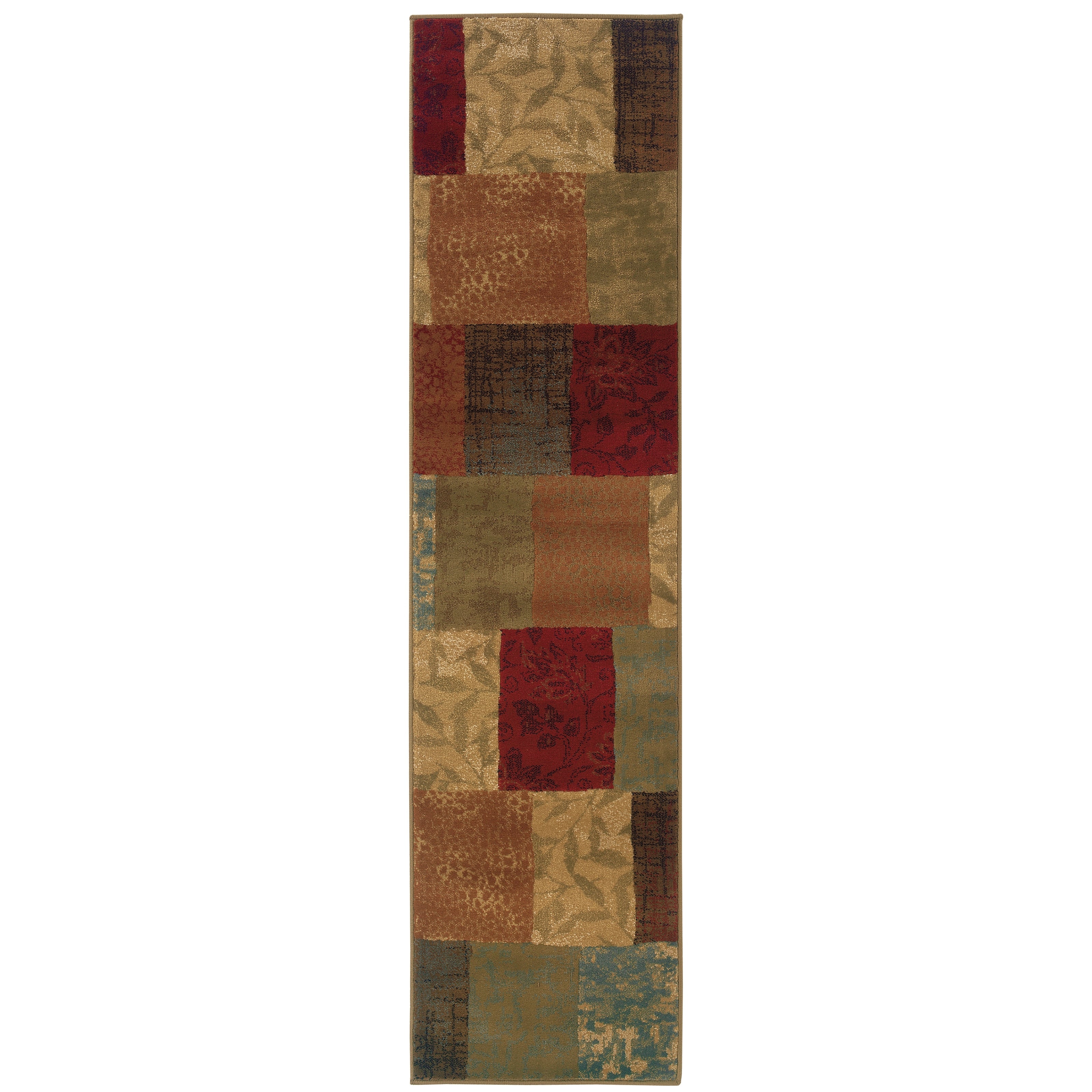Contemporary Colorblock Rug 78 X 10 78 X 1010