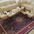 Gracewood Hollow Eastman Persian Flair Blue Red Rug 710 X 11