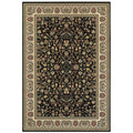 Style Haven Floral Traditions Black Ivory Area Rug 910 X 1210 910 X 1210
