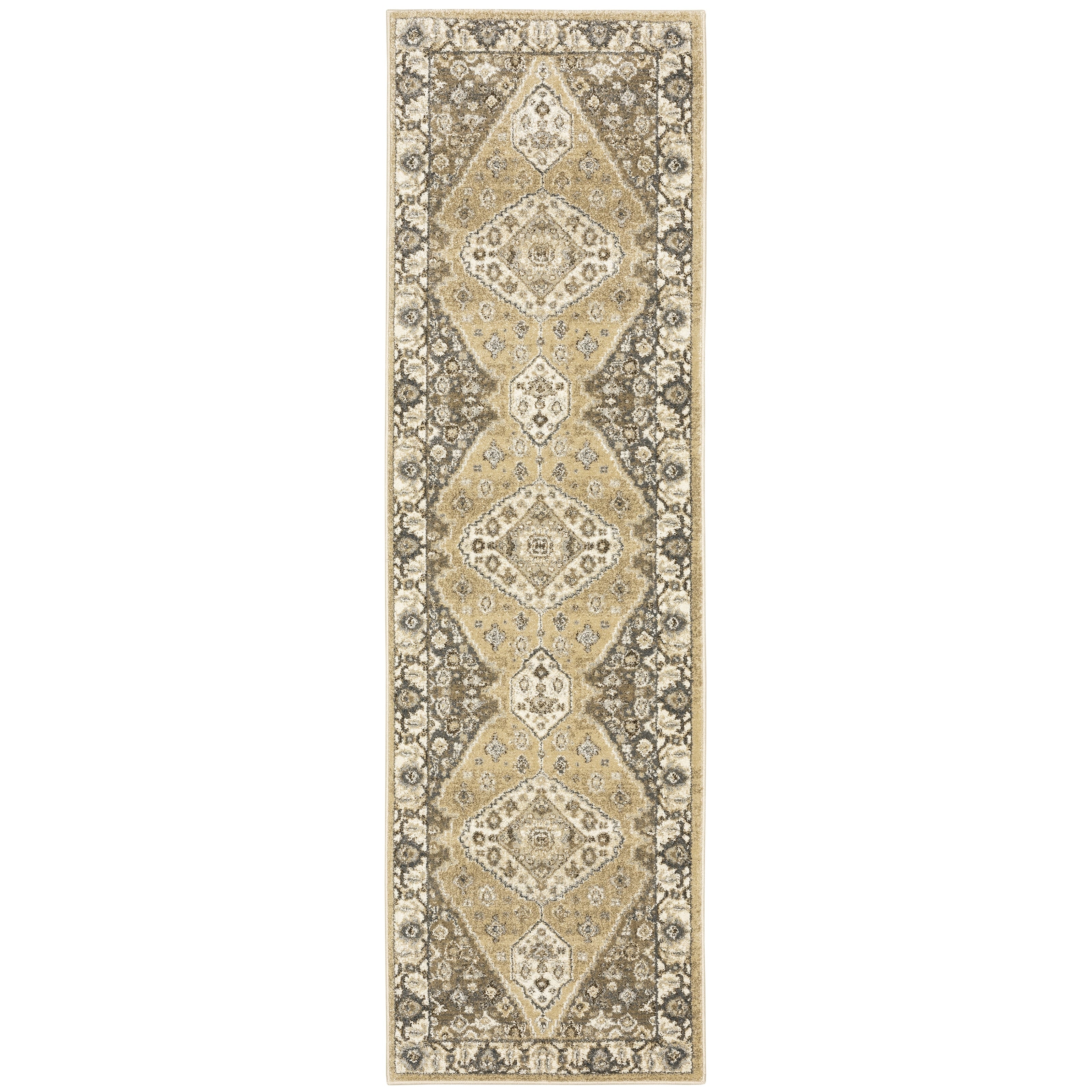Freya Vintage Medallion Area Rug