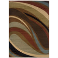 Brown Contemporary Area Rug 10 X 13 10 X 13