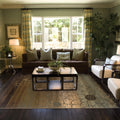 Brown Transitional Area Rug 10 X 13 10 X 13