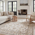 Marley Distressed Vintage Fringed Area Rug