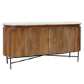 Stylecraft Alder Fluted Sideboard Coconut Brown