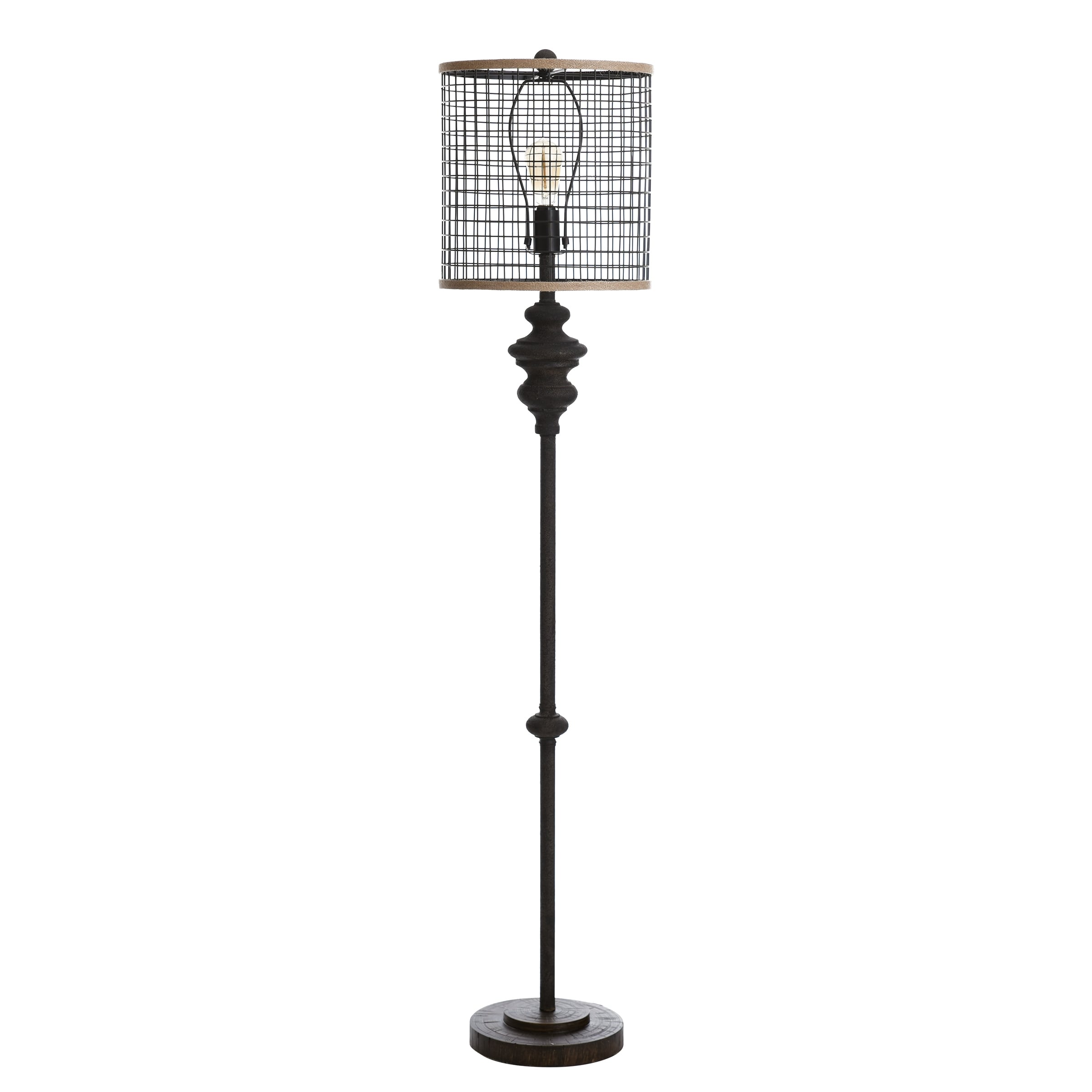 Black Metal Floor Lamp Black Metal Shade