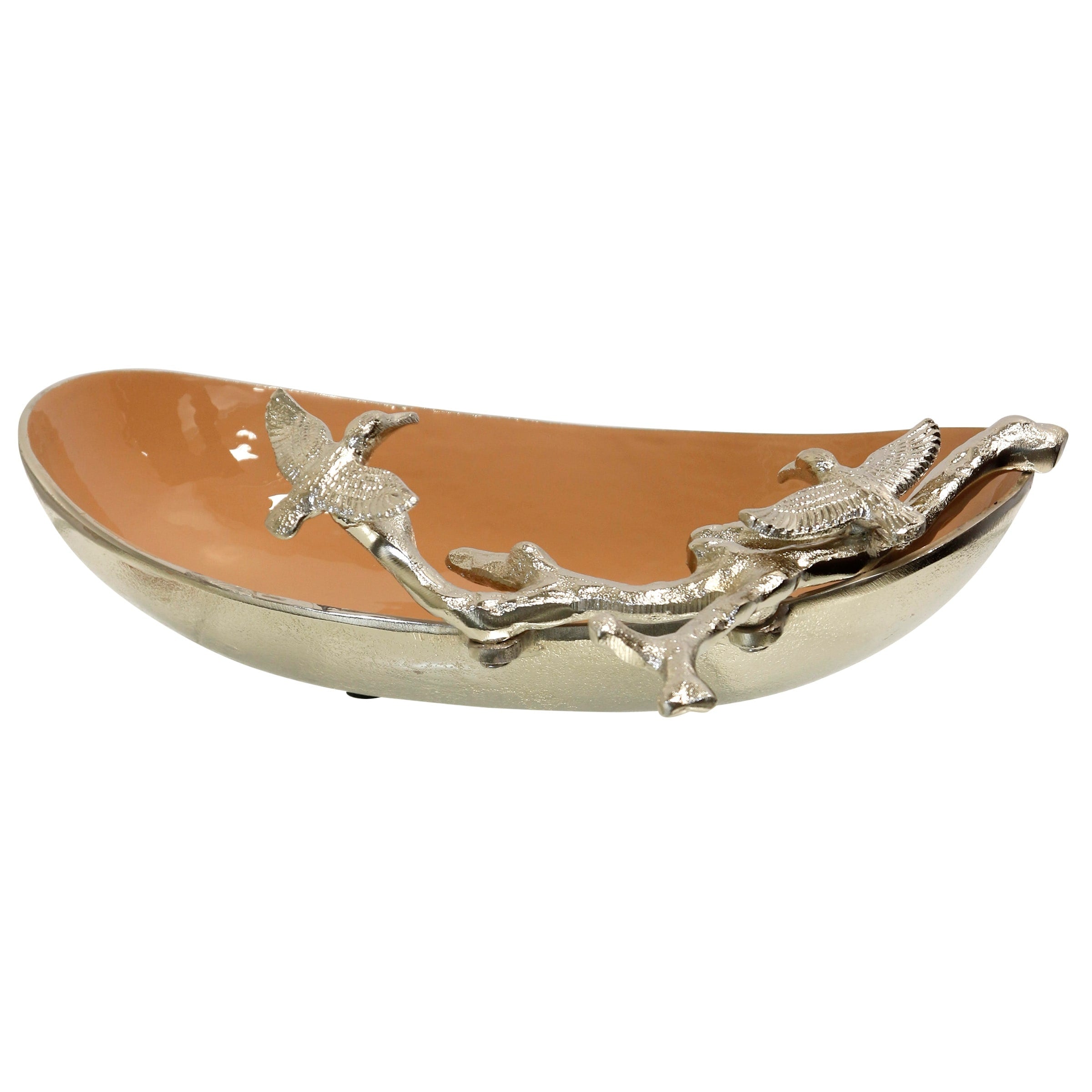 Stylecraft Branchline Decorative Bowl Nickel Plated