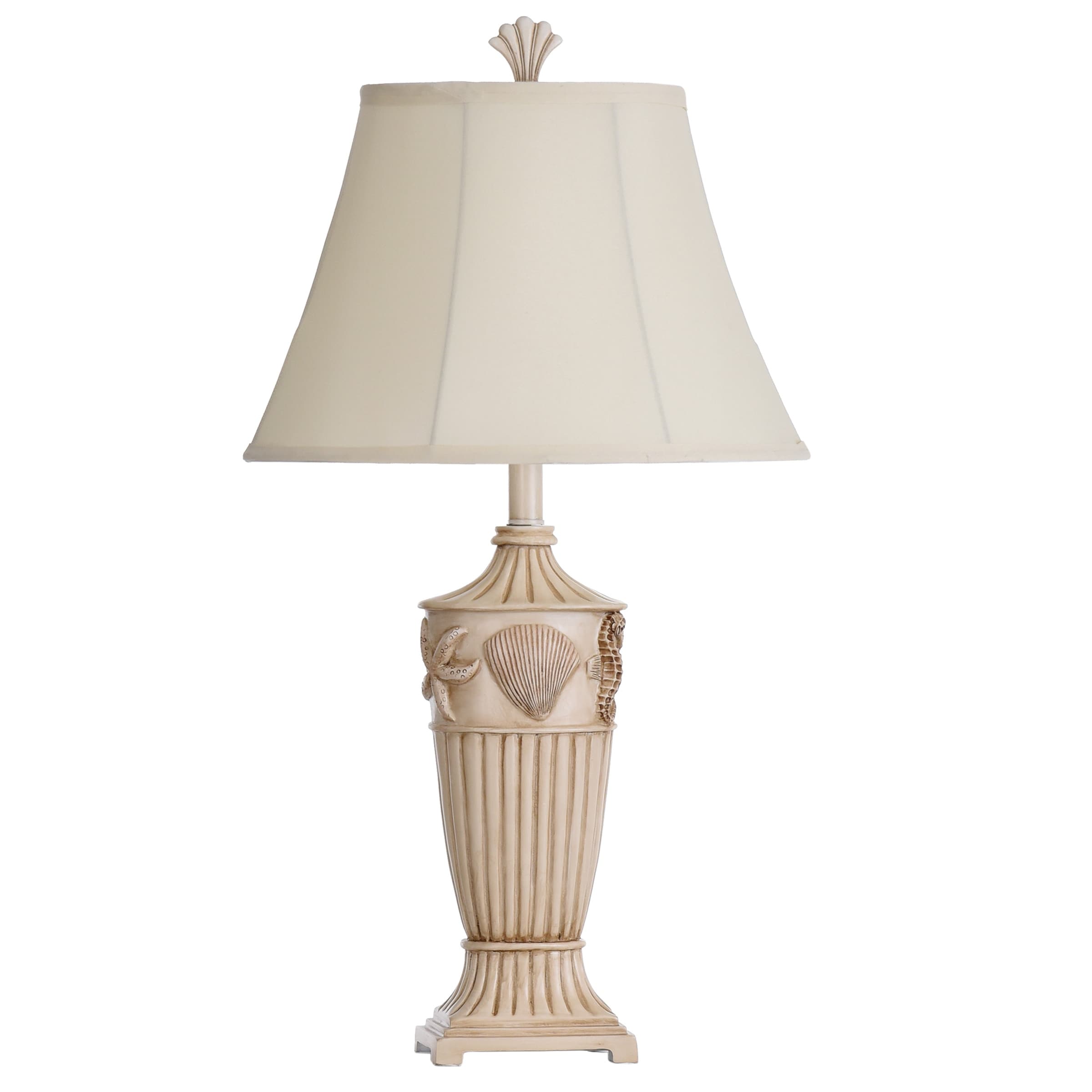 Cream Table Lamp Cream Fabric Shade