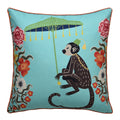 Stylecraft Maharaja Monkey Right Side Throw Pillow