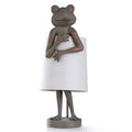 Stylecraft Malta Dark Sage And Aged Copper Metal Table Lamp