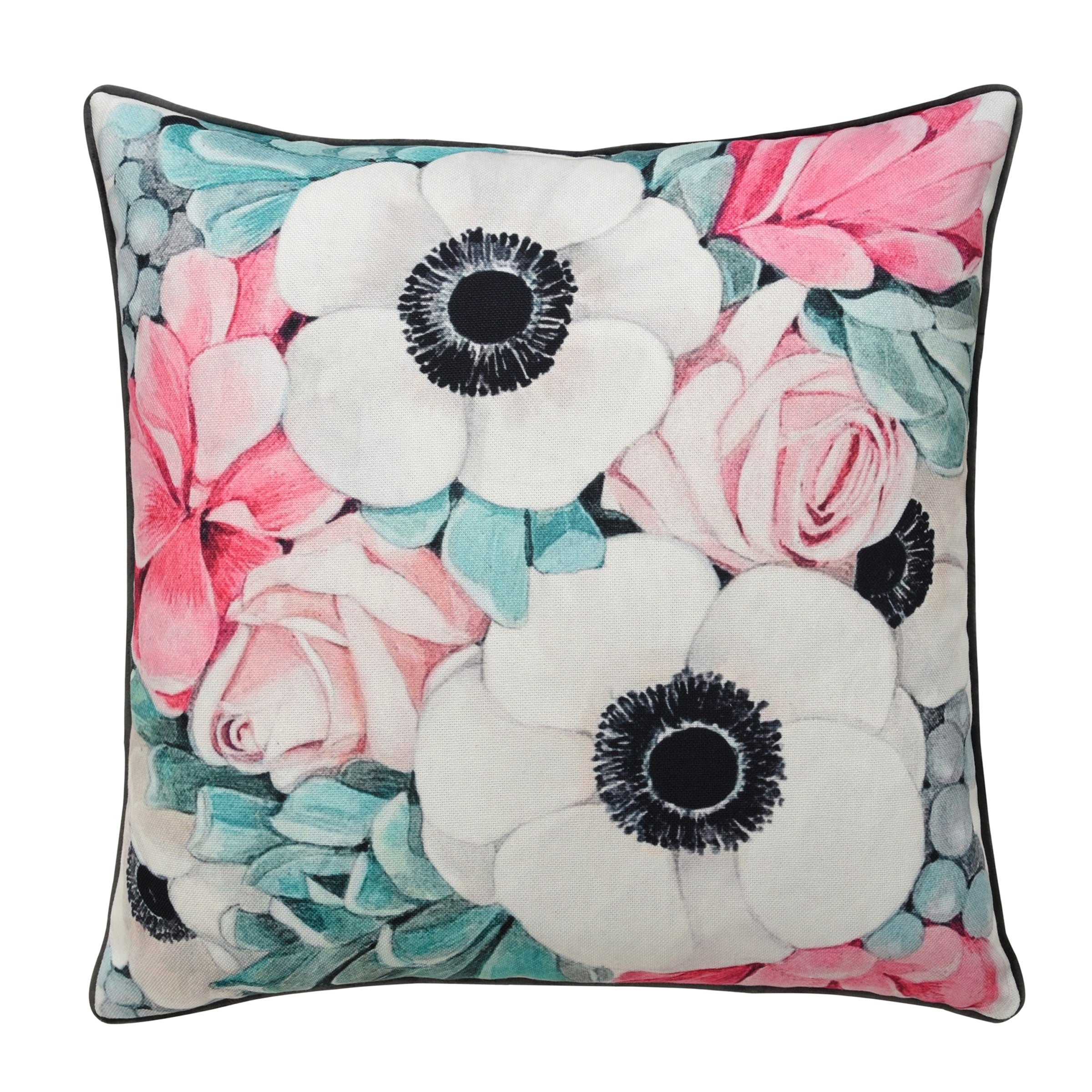Stylecraft Norman Wyatt Home Floral Pillow Multicolor