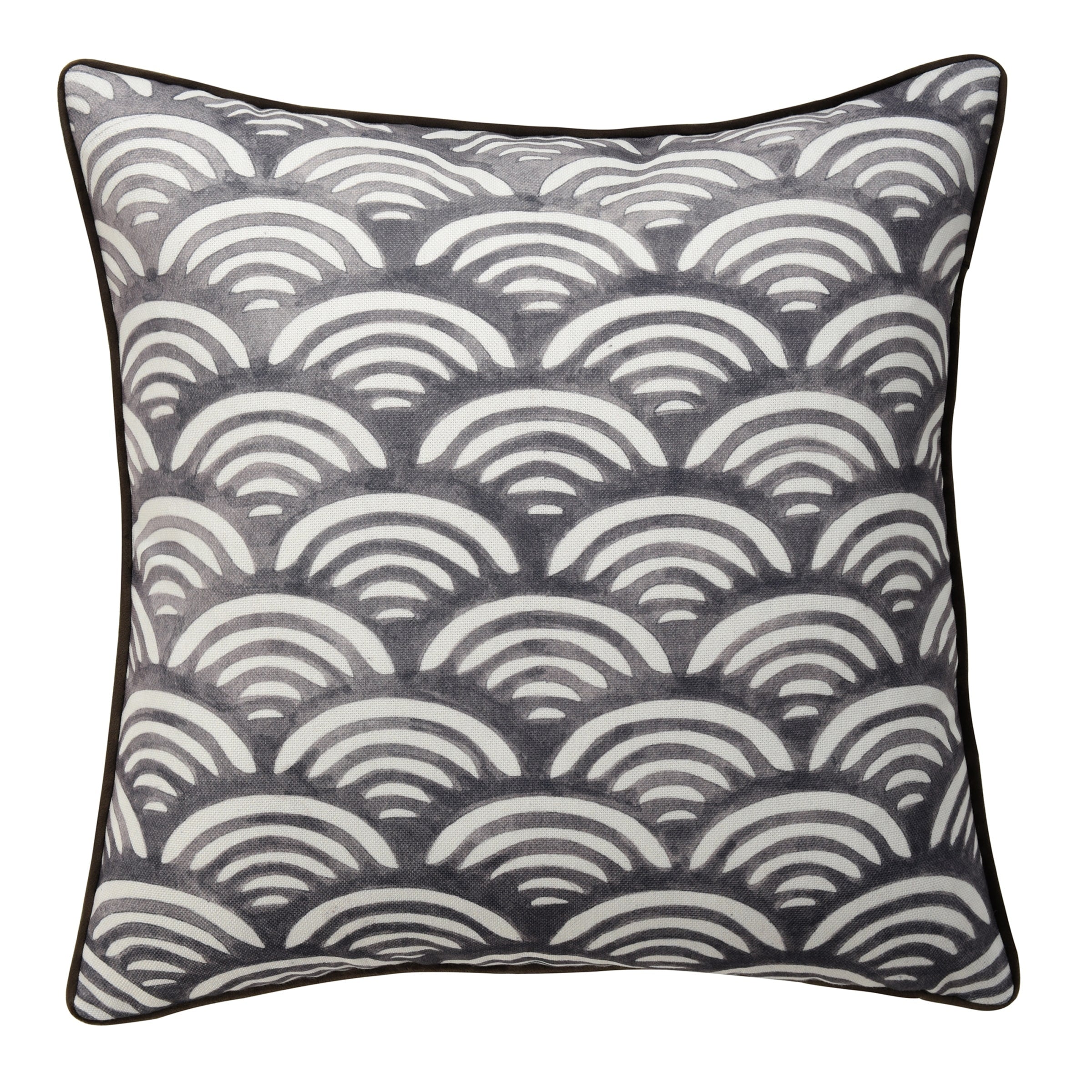 Stylecraft Norman Wyatt Home Half Circles Pillow Multicolor