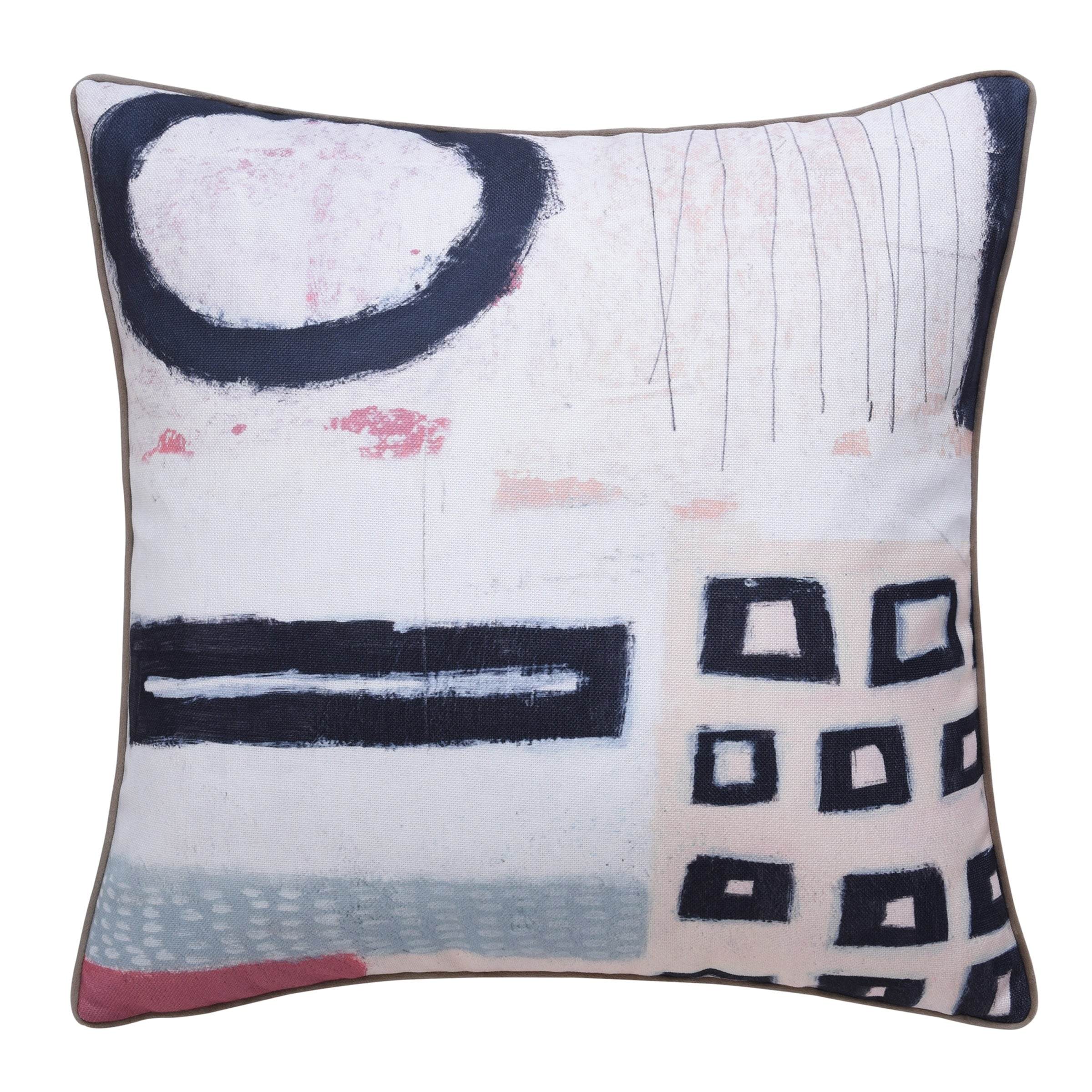 Stylecraft Norman Wyatt Home Vhin Shapes I Pillow Multicolor
