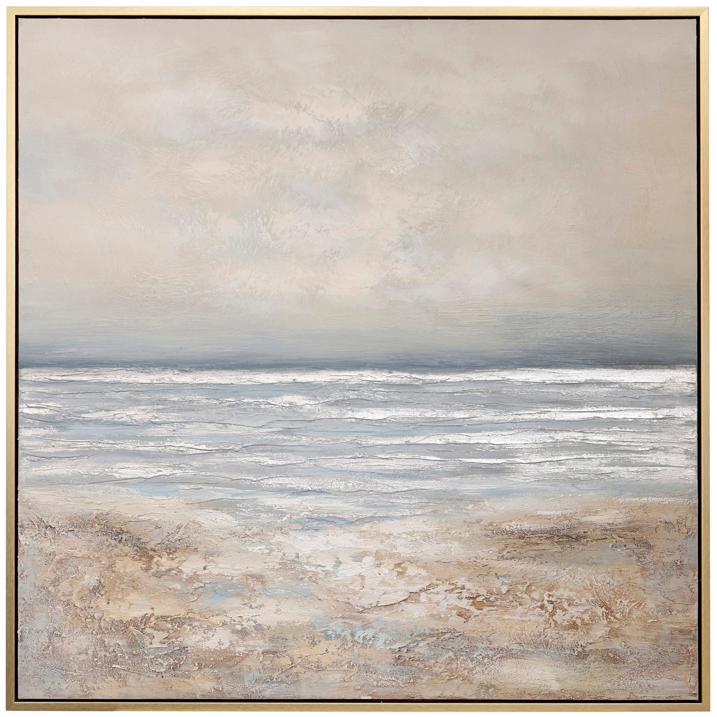 Stylecraft Peaceful Escape Hand Painted Canvas Wall Art 50 X 50
