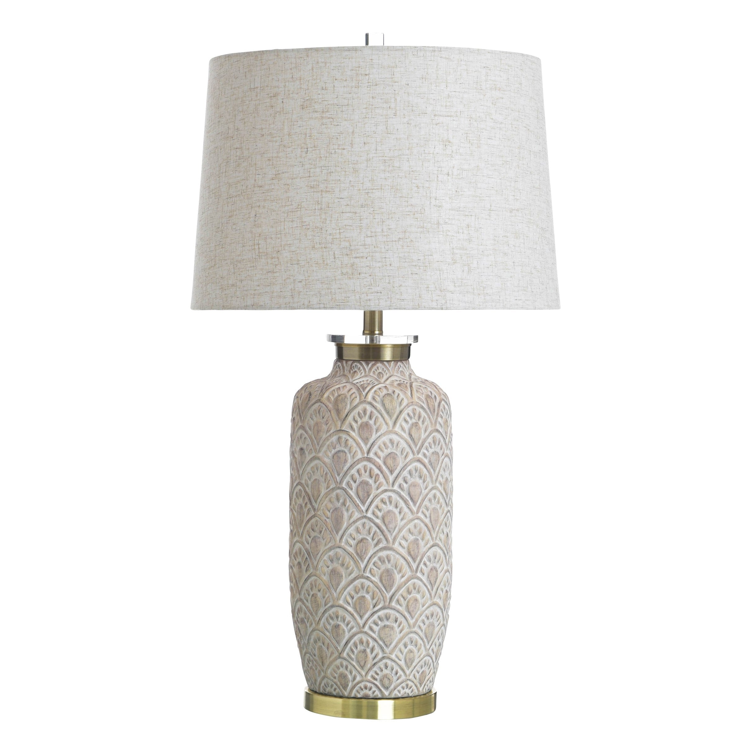 Stylecraft Poly Table Lamp Grey